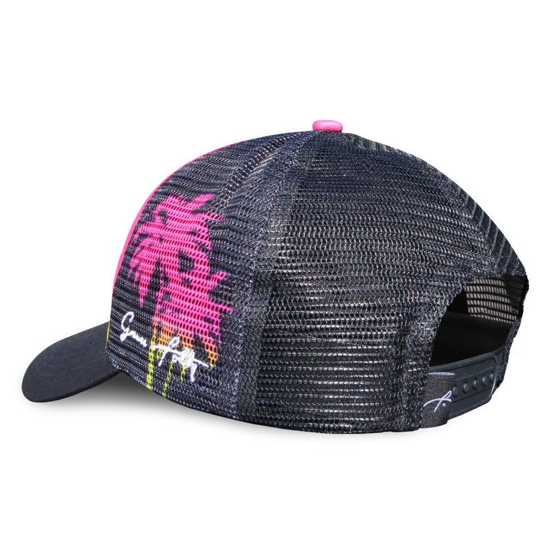 Grace Folly Beach Trucker Hats for Women- Snapback Baseball Cap for Summer (Flamingo) - Image 4